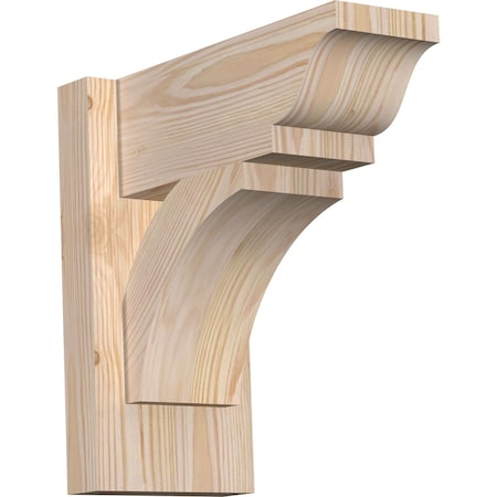 Ekena Millwork Thorton Traditional Smooth Outlooker, Douglas Fir, 5 1/2"W x 12"D x 12"H OUT06X12X12THR01SDF